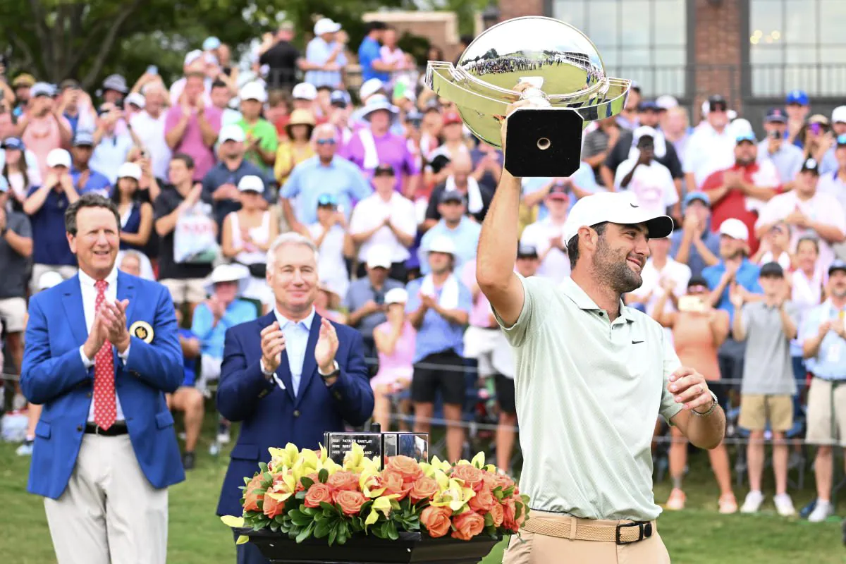 Tour Championship: Scottie Scheffler caps historic season with dominant win at East Lake to win inaugural FedEx Cup