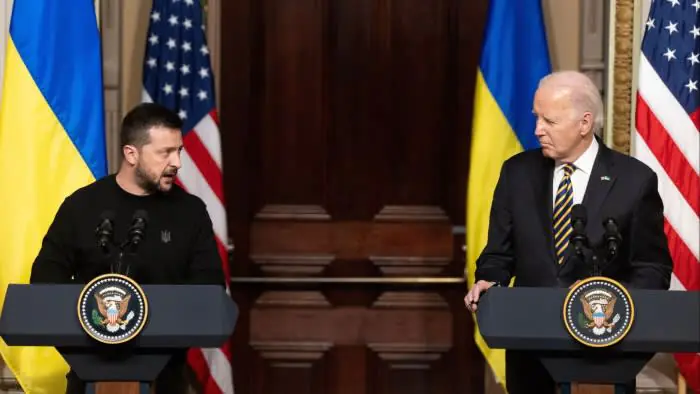 The US announces a new 5 million military aid package for Ukraine