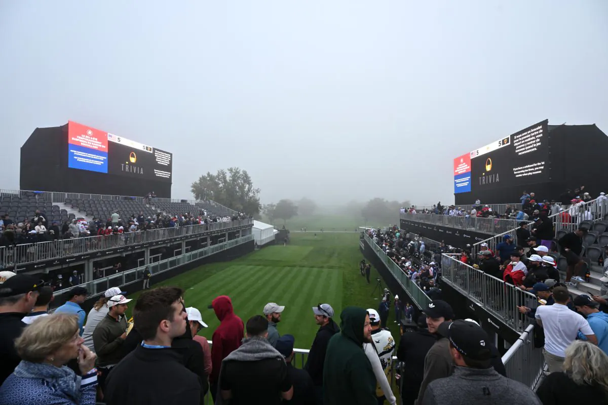 2024 Presidents Cup: fog delays Saturday morning matches and slows down the progress of the Internationals